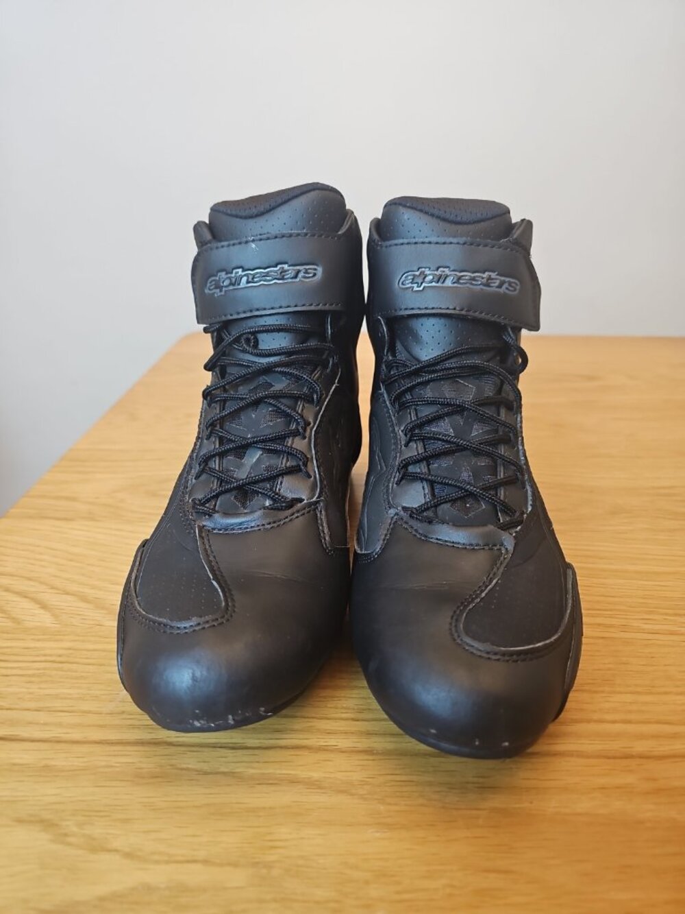 Alpinestars Faster-3 Drystar Motorcycle Riding Shoes Black Waterproof Size 9